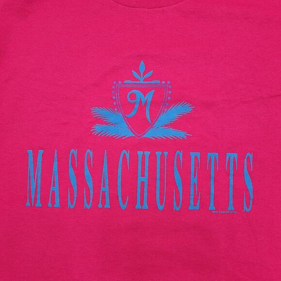 Vintage 1994 Screen-Stars Shirt Womens Medium 19x25 Pink USA - Picture 3 of 13